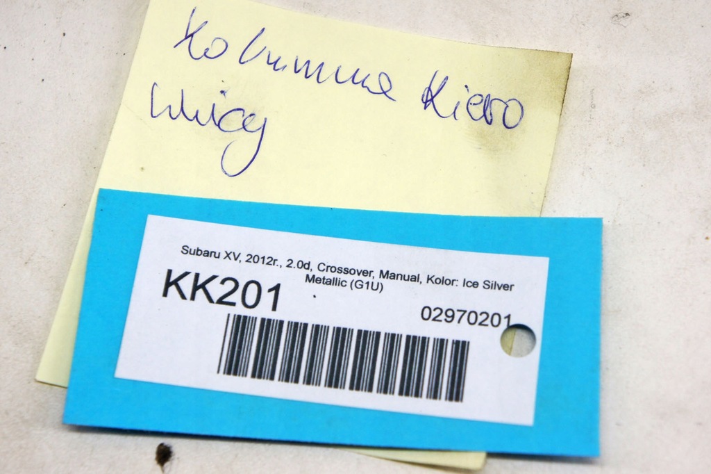 фото №7, Kk201 subaru xv i 2.0d колонка рулевая