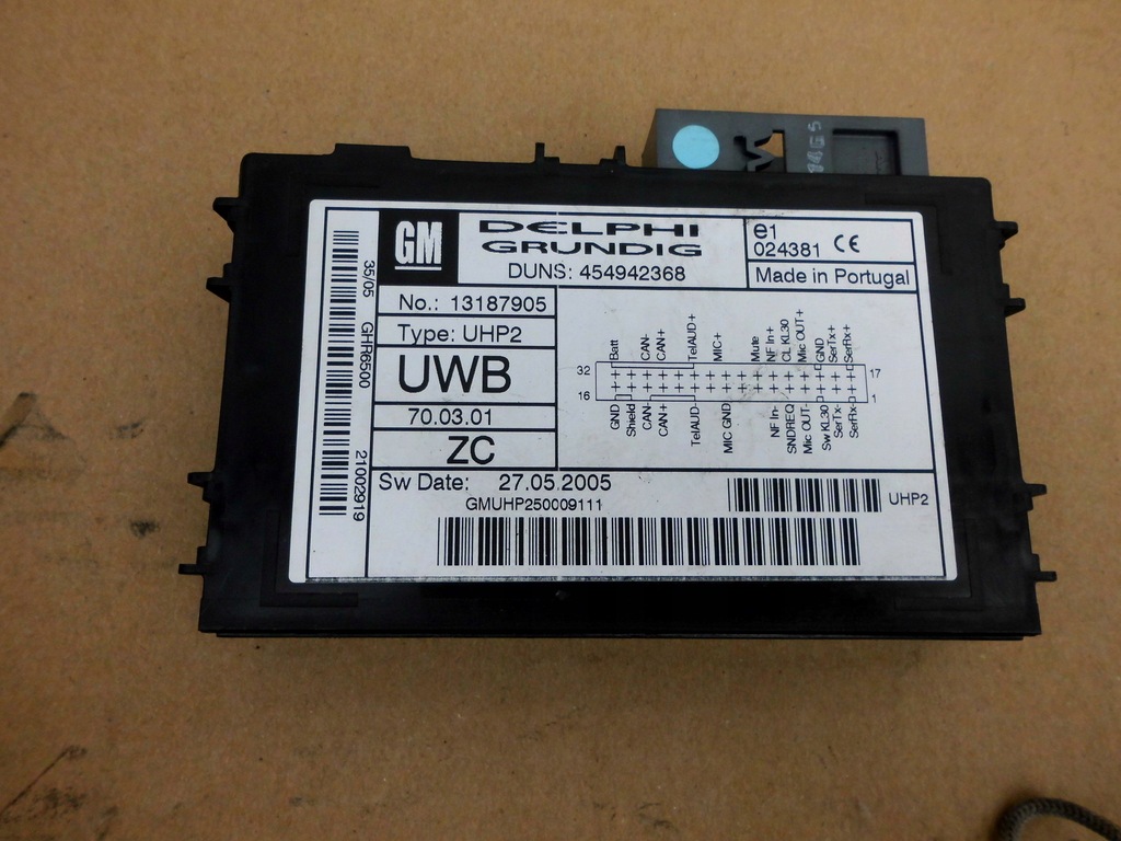 фото №1, Opel zafira b модуль телефона 13187905