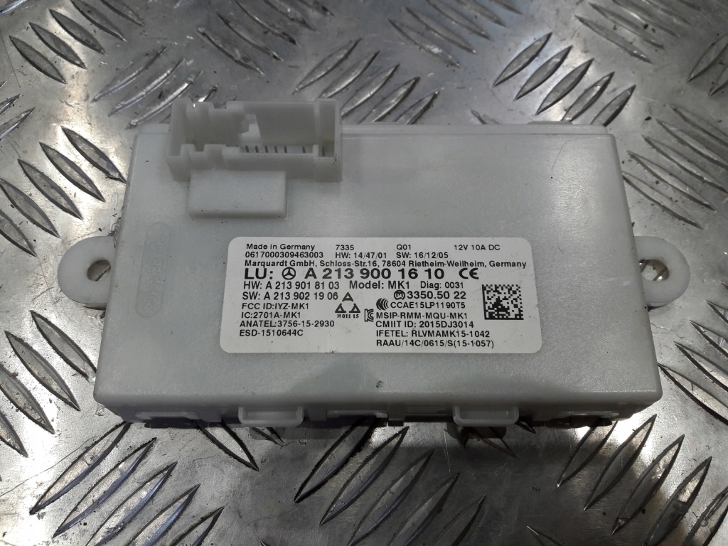 Купить Mercedes e w213 модуль keyless a2139001610 легальный