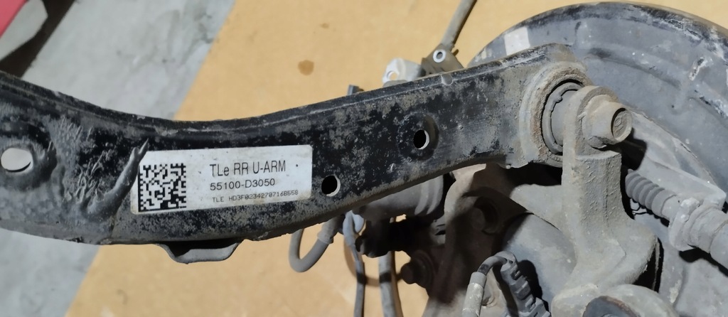 фото №7, Поворотний кулак важіль лівий задня hyundai tucson iii 1.7 crdi 15- комплект