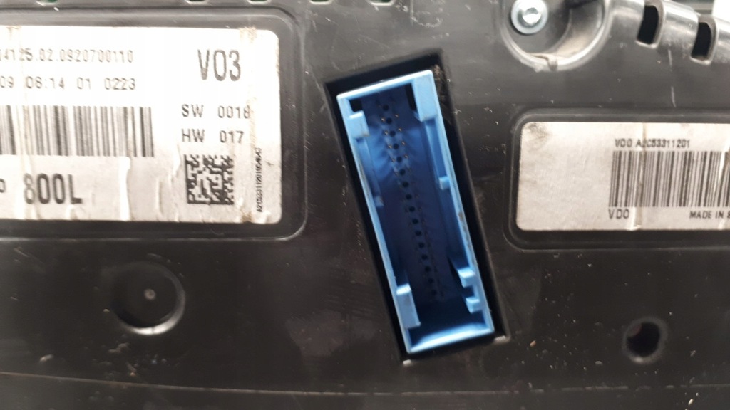 фото №7, 6j0920800l лічильник приладова панель seat ibiza iv дизель 2009