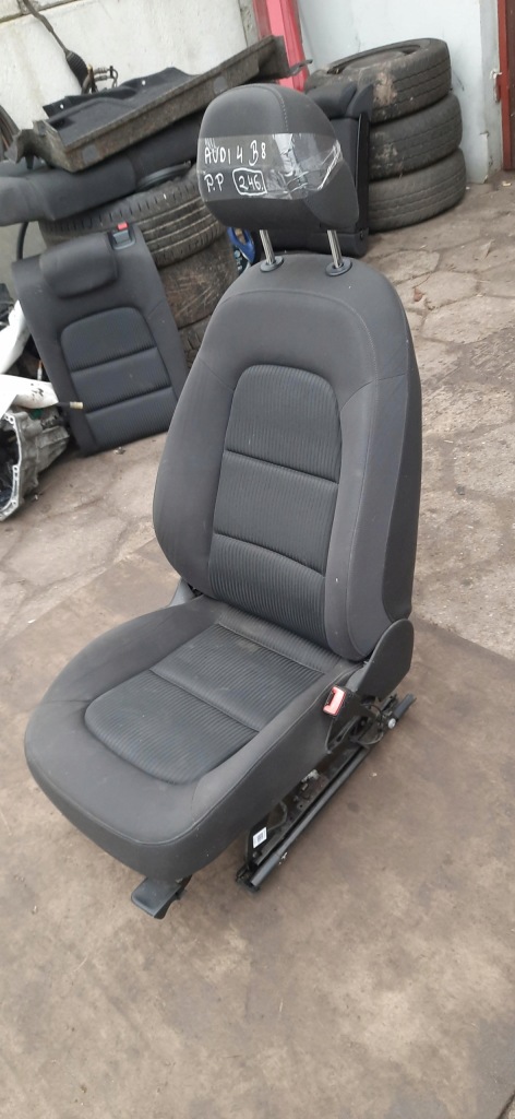 фото №4, Сиденье правый перед передний пассажира audi a4 b8