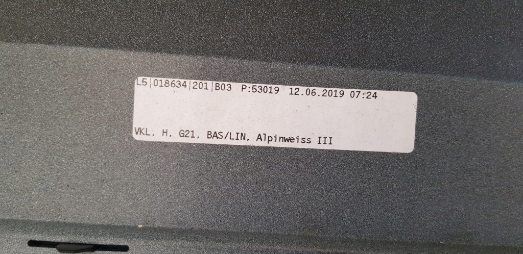 фото №10, Бампер задній задня bmw 3 g21 6x pdc a300 46