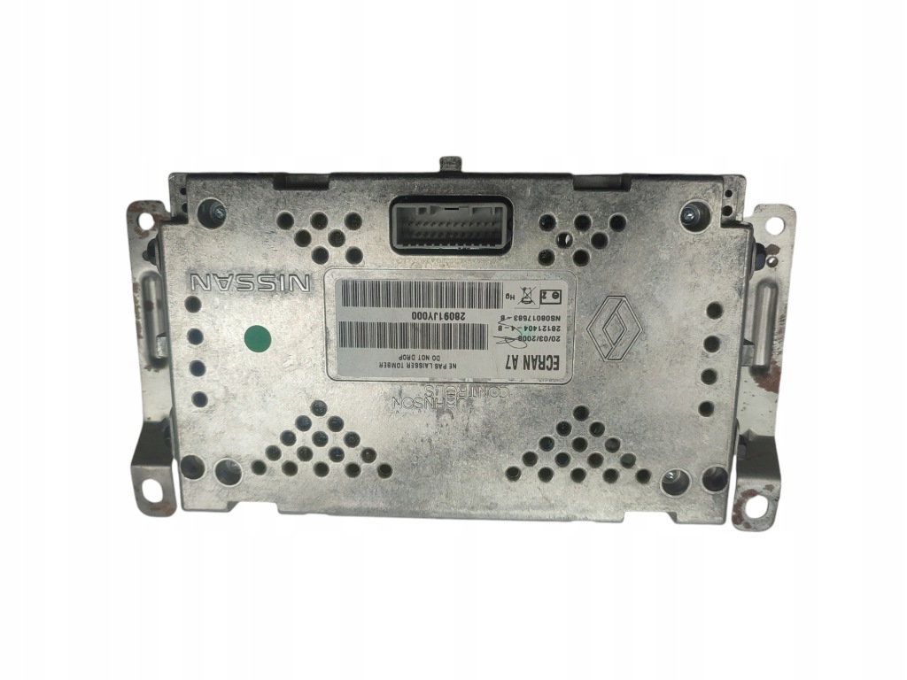 фото №2, Дисплей навигации renault koleos i hy 2008-2013 28091jy000