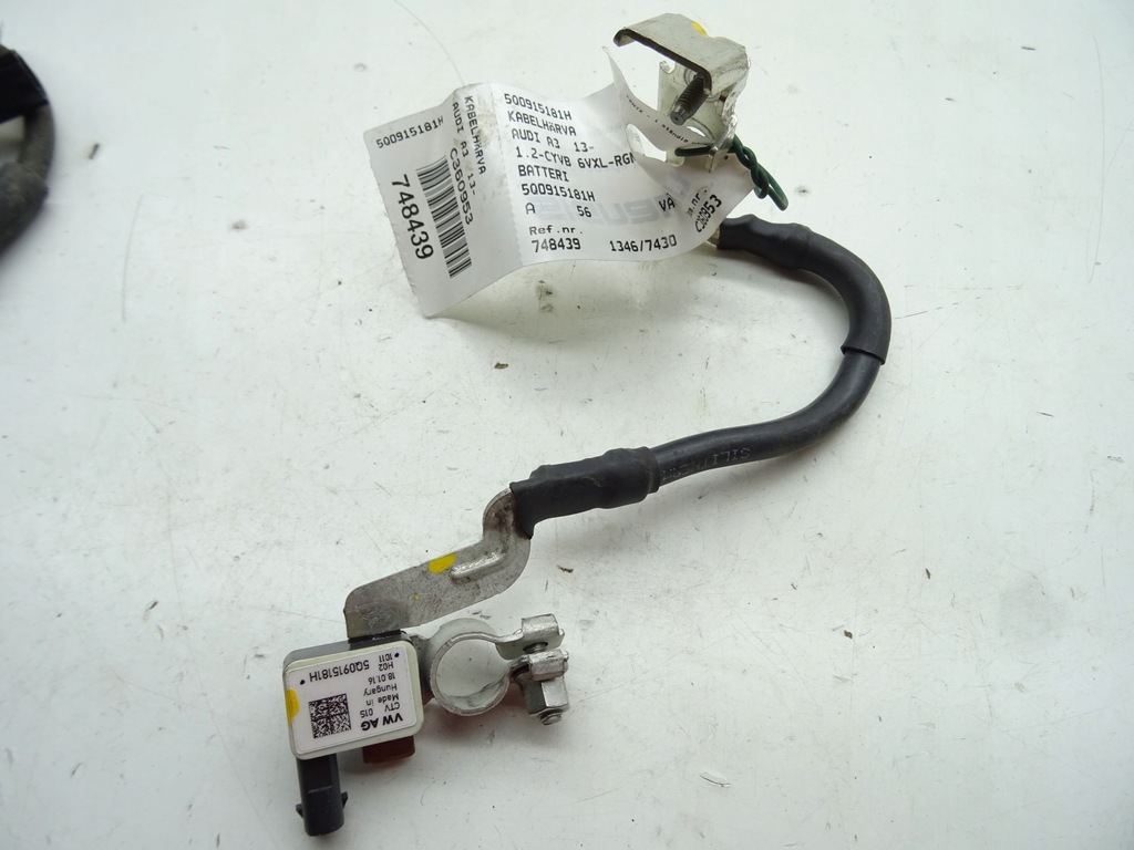 фото №1, Audi a3 s3 8v клемма минусовая 5q0915181h