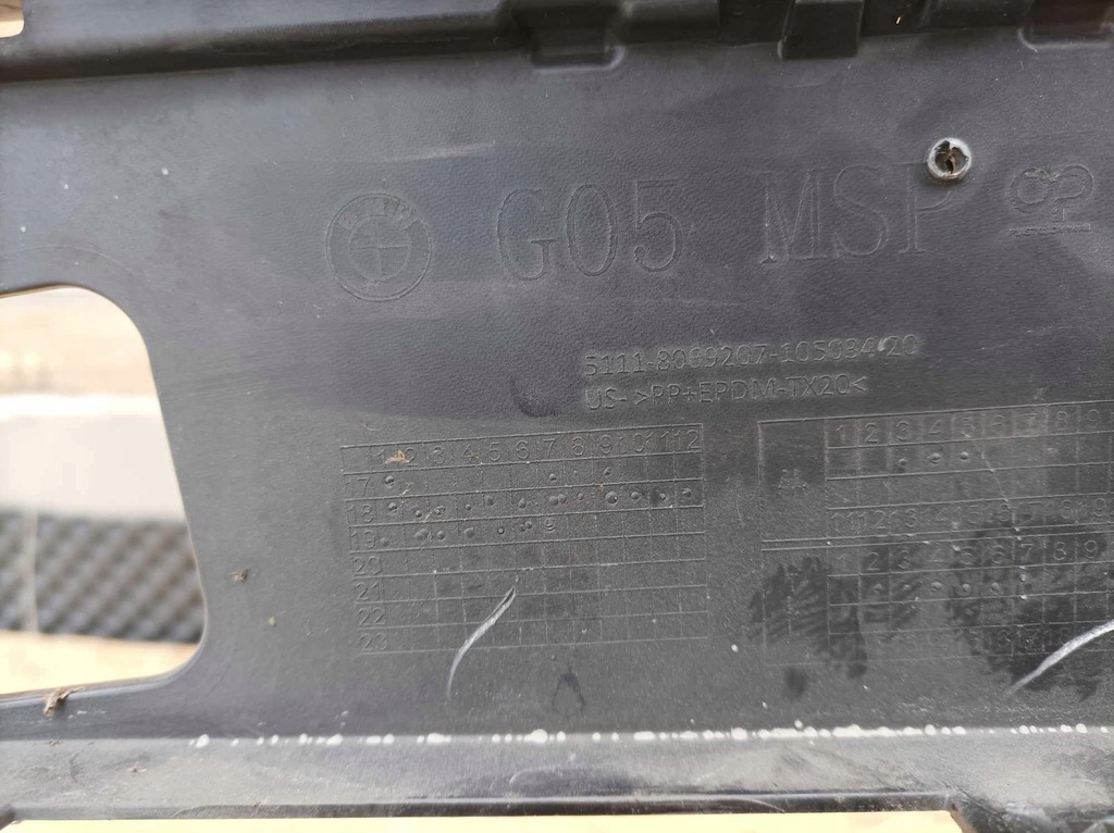 фото №11, Bmw x5 g05 m-pakiet бампер перед передний 8069207