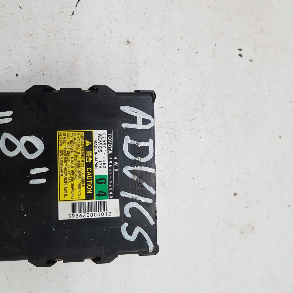 фото №1, Модуль блок керування приводів toyota rav4 3 89630-42040
