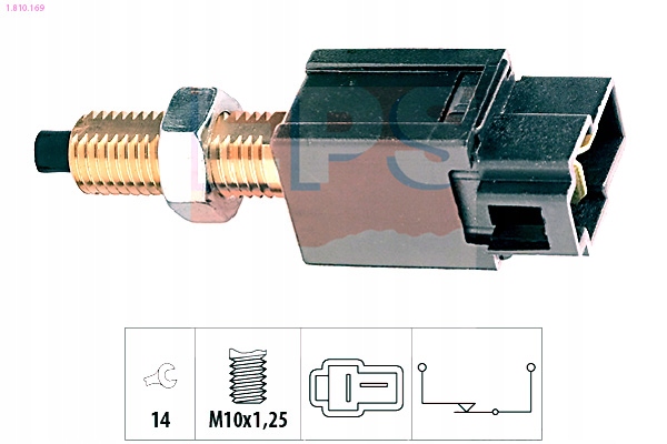 фото №2, Выключатель света торможения eps 1.810.169