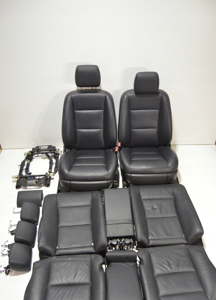 фото №1, Сиденья mercedes w221 lift чёрные кожа