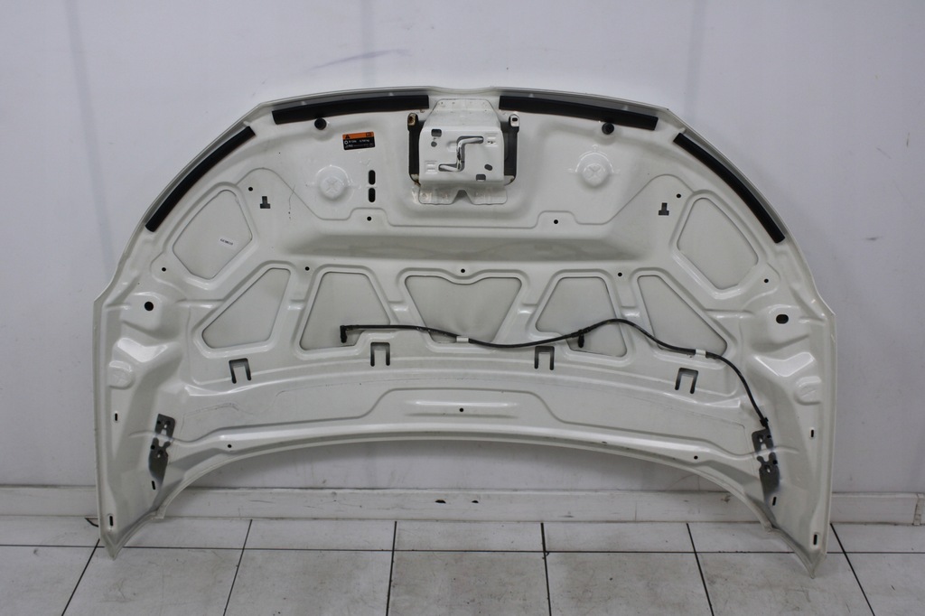 фото №10, Ford ecosport ii 12r- капот крышка двигателя diamond white no.2