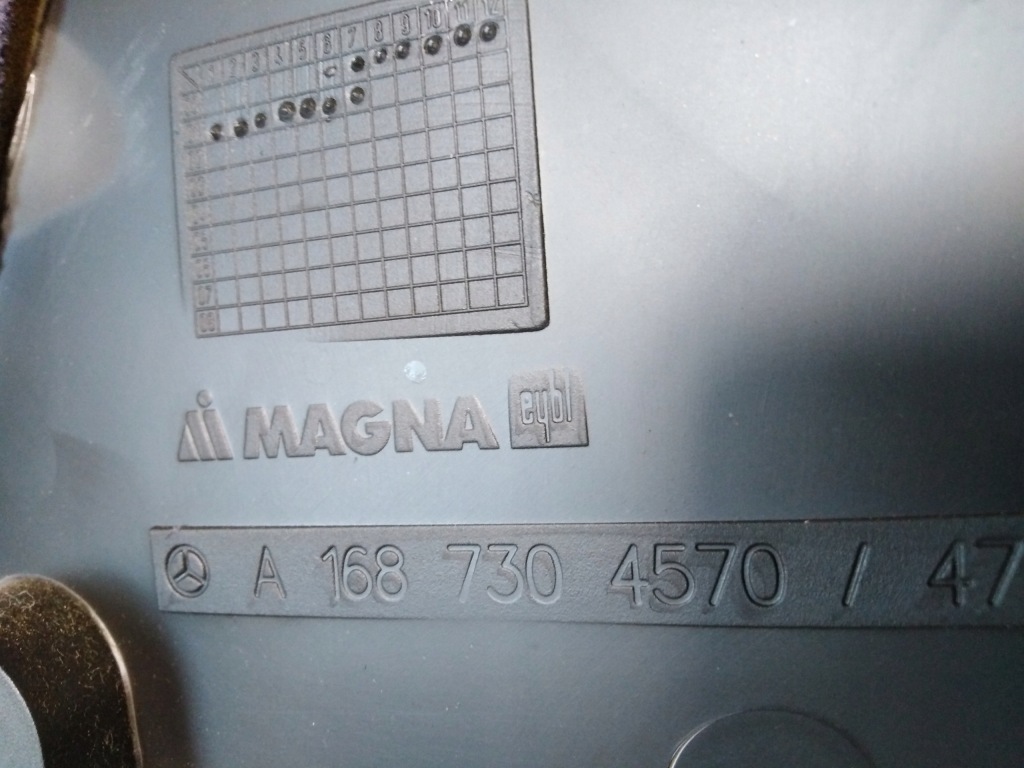 Mercedes a klasa w168 lift оббивка двері лівий задній Київ