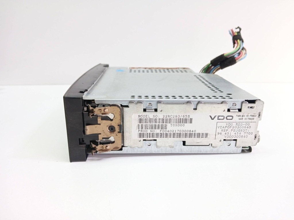 фото №5, Peugeot 307 2002 панель / радиопроигрыватель cd/dvd/gps