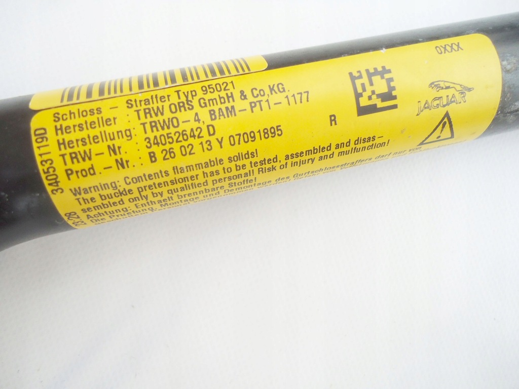 фото №2, Jaguar xf натяжитель поперечина пассажира оригинал