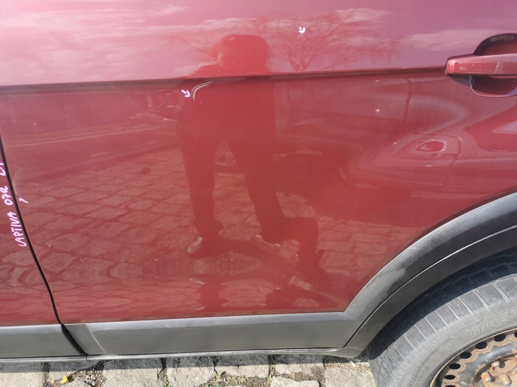 фото №3, Chevrolet captiva двері ліва задня задні голий 07 r