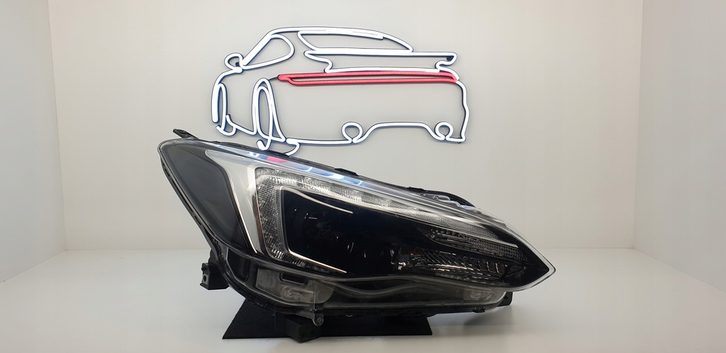 фото №1, Subaru xv ii full led 84002fl120 лампа права europa