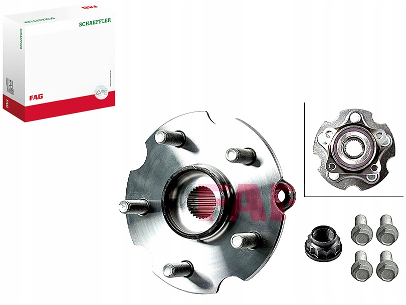 фото №1, Набор подшипник колеса с ступица задняя lexus hs nx toyota corolla rav 4 iii