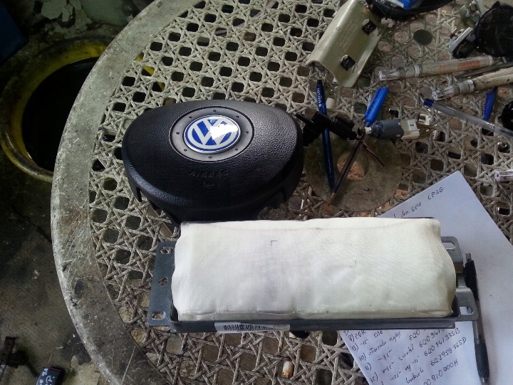 фото №1, Vw polo 9n - подушка водій пасажир подушка безпеки