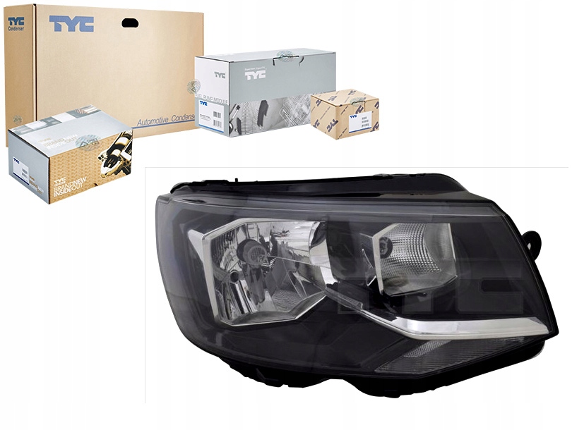 фото №1, Фара l vw transporter t6 04.15-02.19 tyc