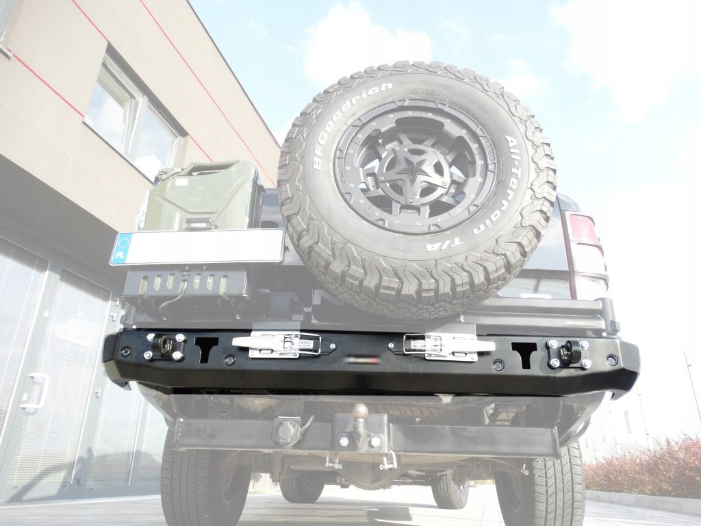 фото №3, Бампер задня задній ford ranger t6 2015+ сталевий