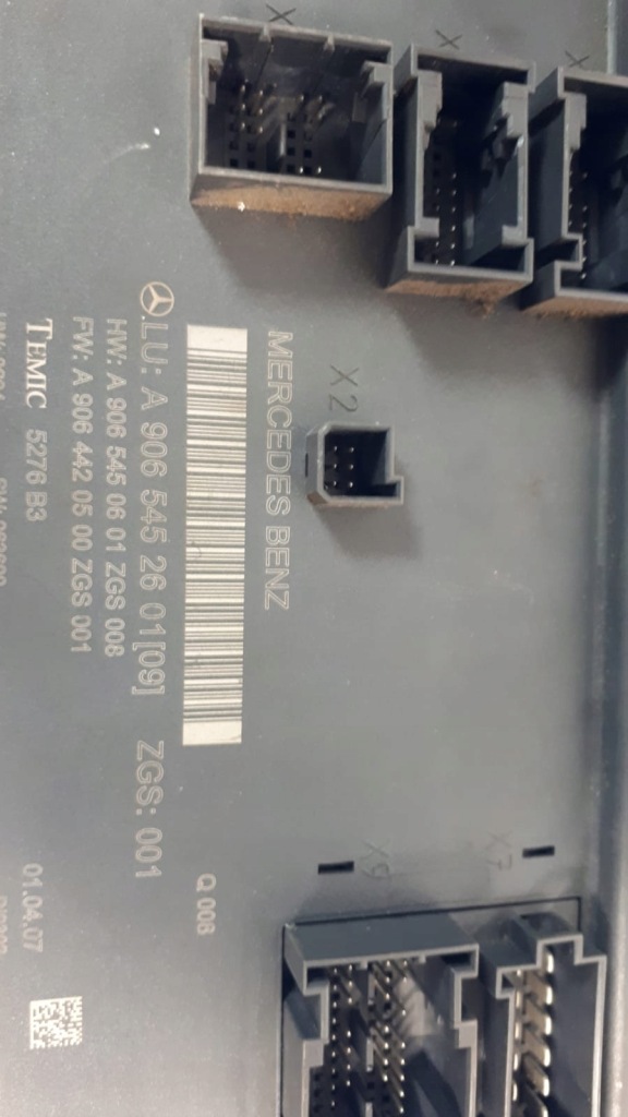 фото №3, Модуль sam bsi mercedes sprinter a0002343511