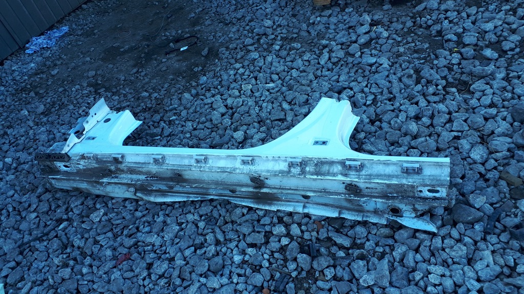 фото №14, A6 c7 4g порог обшивка порог блок двигателя левый ly9c