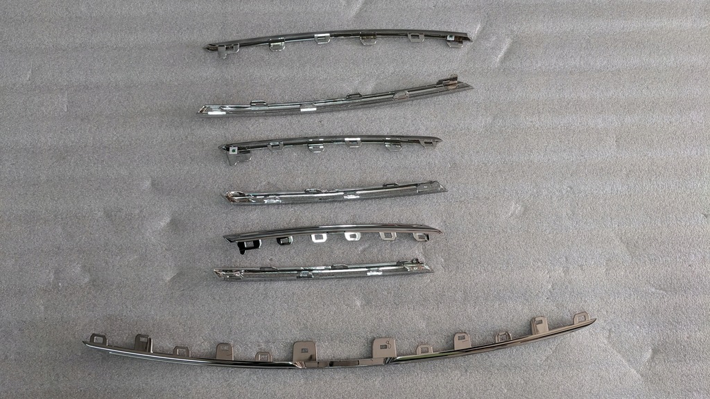 фото №1, Renault talisman 16 - решітка радіатора решітка радіатора накладки хром oryg. 960103680r