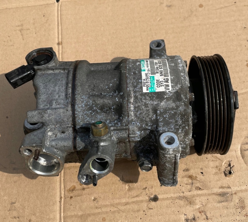 фото №1, Компрессор кондиционера scirocco 1k8 2.0 tdi cfh