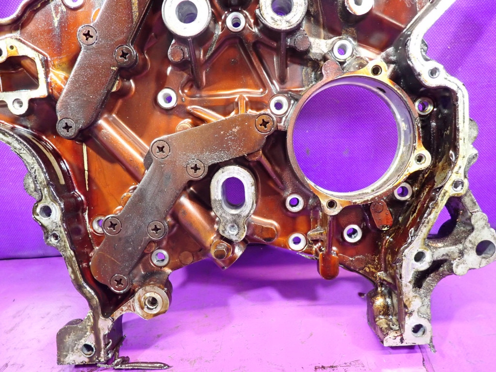 фото №7, Nissan murano z50 02- 3,5 v6 vq35de корпус защита распределительного вала