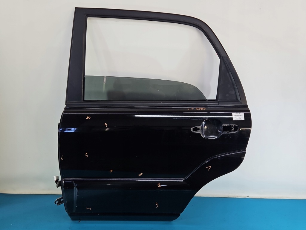 фото №2, Дверь задняя левая задние kia sportage ii 2 04-10 чёрный 9p