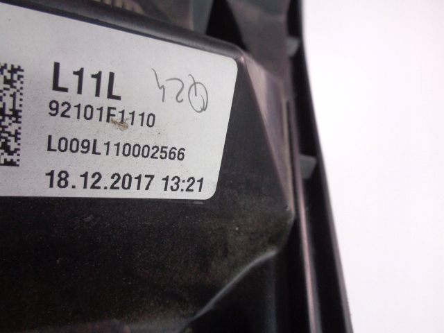 фото №7, Лампа лівий перед kia sportage iv 2015-