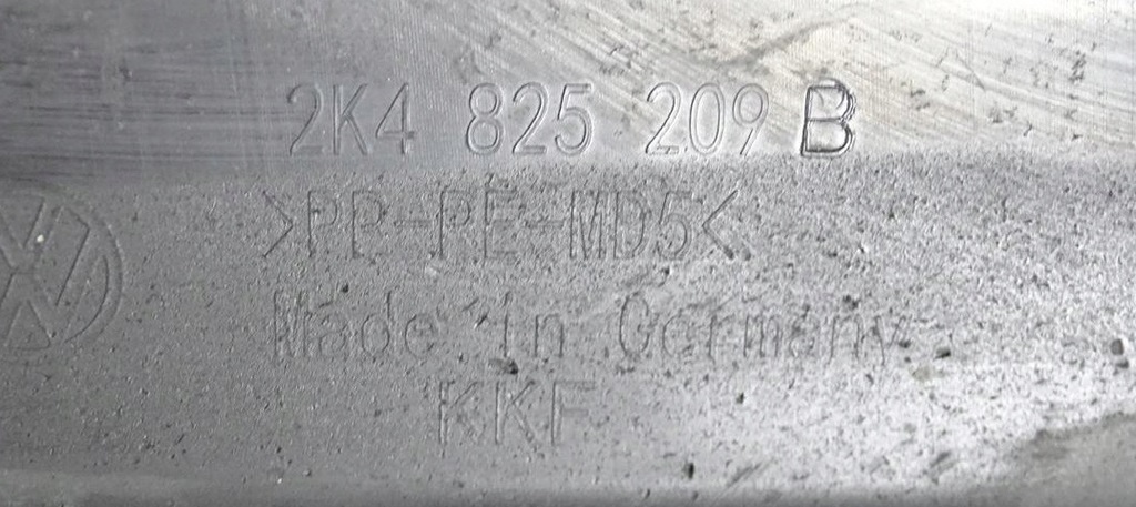 фото №8, Подкрылок защитное левый задняя левая задние с защита vw caddy iv 2020- 2k4825209b