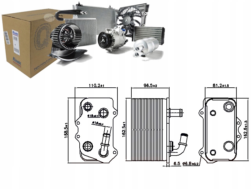фото №15, Nissens радіатор оливи porsche 90934