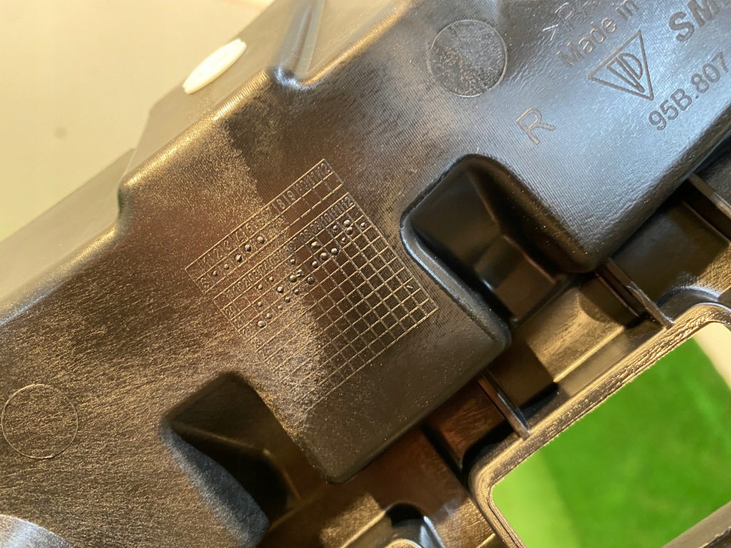 Porsche macan 95b направляющая бампера правый задняя задний 95b807454h новый оригинал Доставка