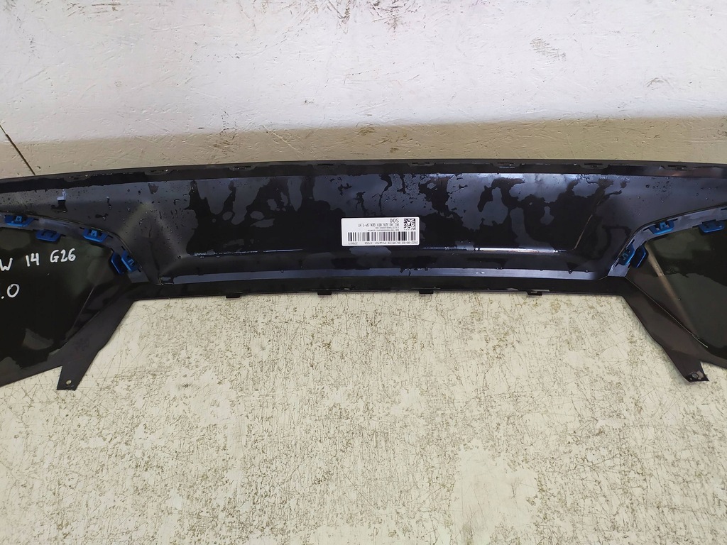 фото №13, Накладка бампер задняя спойлер bmw i4 g26