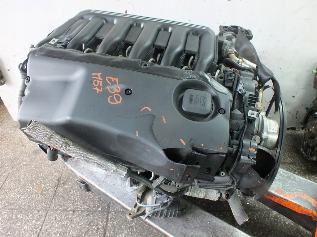 фото №7, Двигун m57 d25 bmw e39 2.5 d kompletny