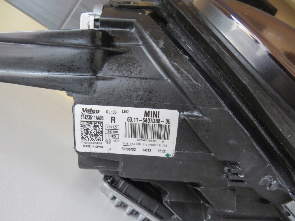 Фара правый  mini f56 lci full led адаптивный 5a07db8 2021-2024 Доставка
