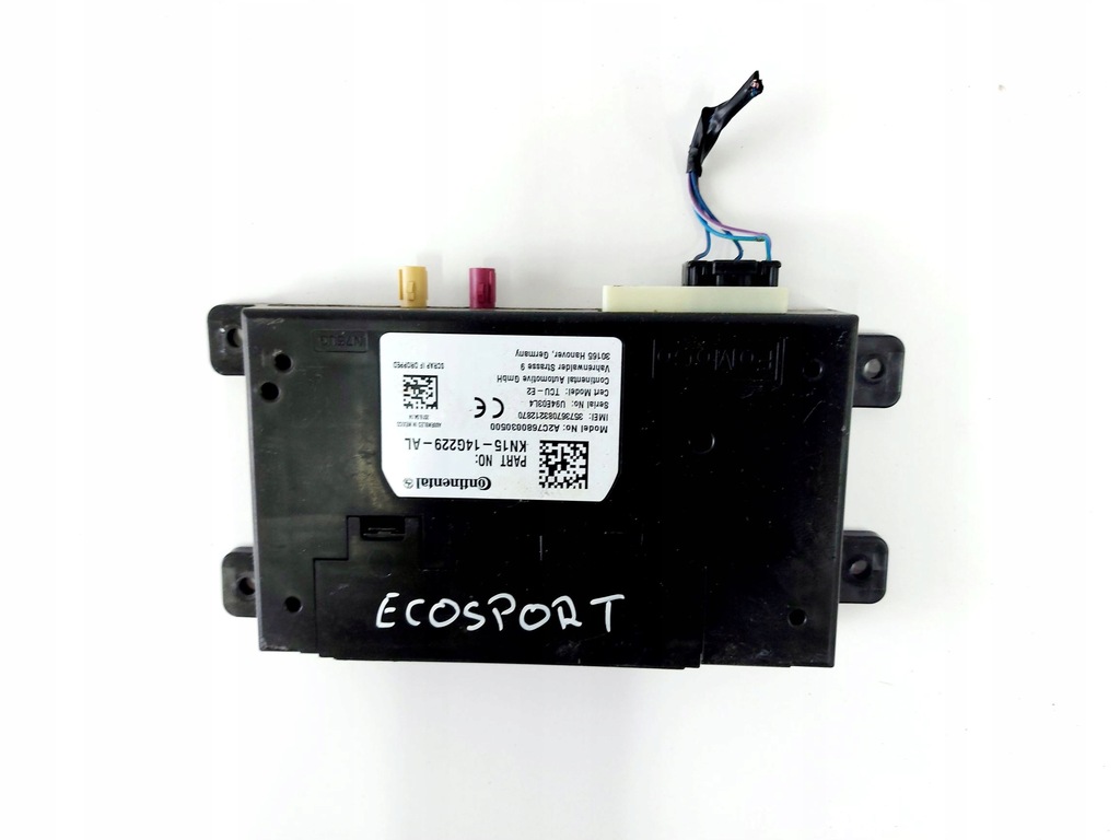 фото №2, Ford ecosport модуль bluetooth 19r.