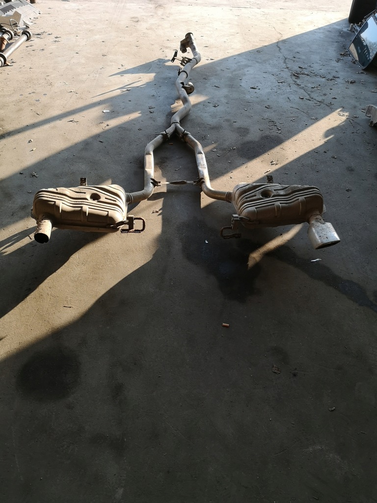 фото №1, Гаситель выхлоп mercedes benz ml 3.2 cdi w164 lubels