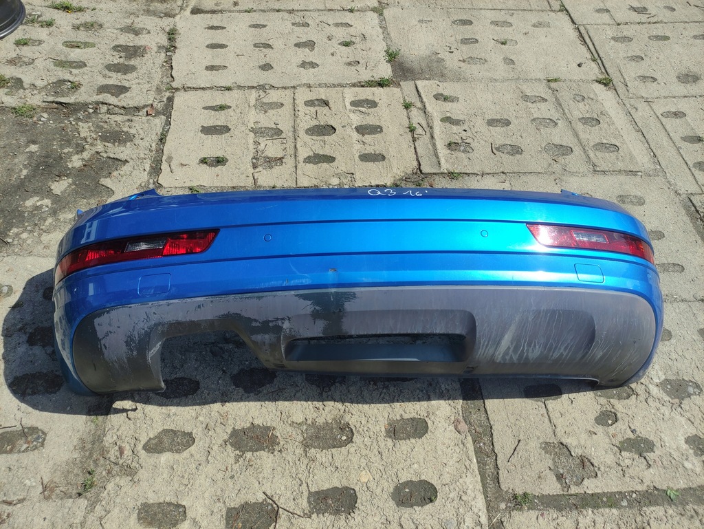 фото №1, Audi q3 8u lift бампер задняя задний 4 x pdc