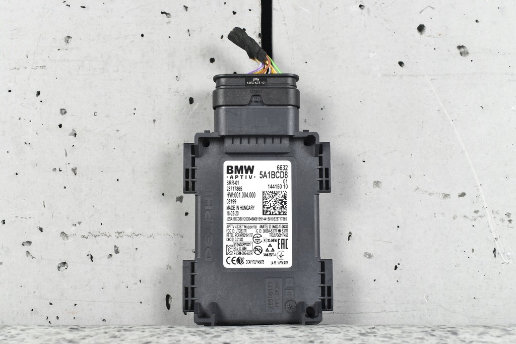 фото №1, Bmw g21 g23 g02 g15 g16 g05 модуль переключения поперечина движения датчик радар srr-01