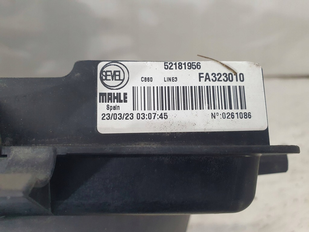 Fiat ducato citroen jumper peugeot boxer 07- вентилятор радиатора 52181956 Киев