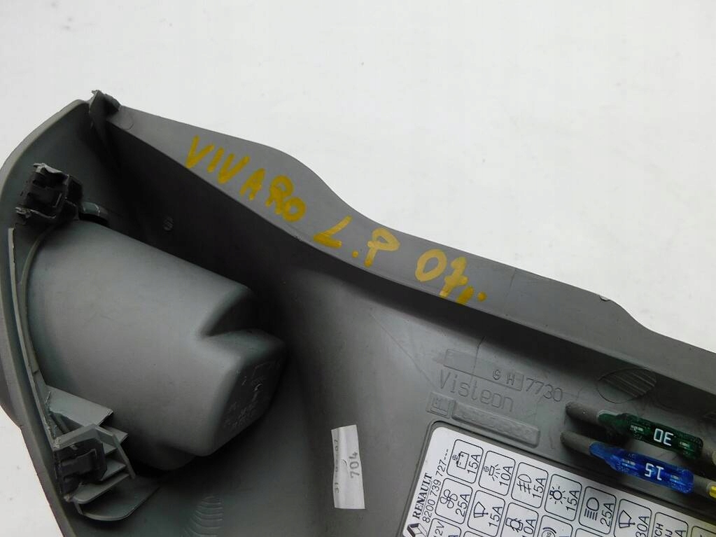 фото №4, Opel vivaro 2007r кронштейн na кружка левый перед