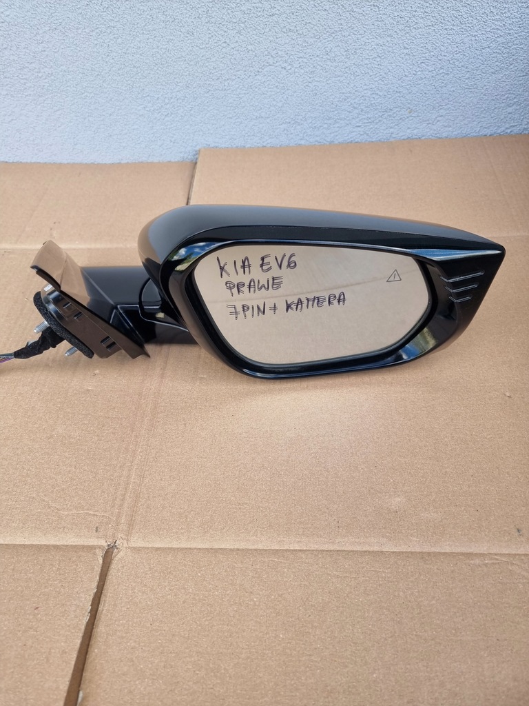 фото №1, Kia ev6 gt 22- зеркало правое 7 pin +камера + ассистент цвет abp