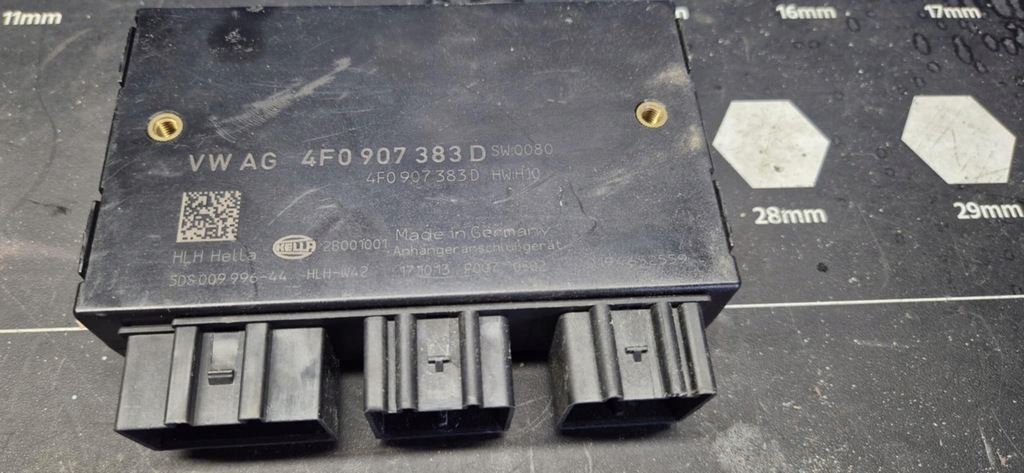 фото №1, Audi a6 c6 модуль блок керування фаркоп 4f0907383d