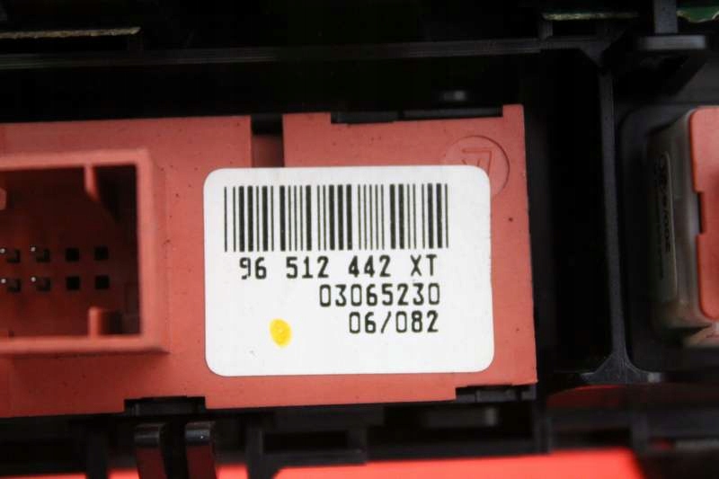 фото №12, Панель керування обдув кондиціонер 96573322yp peugeot 407 08-10