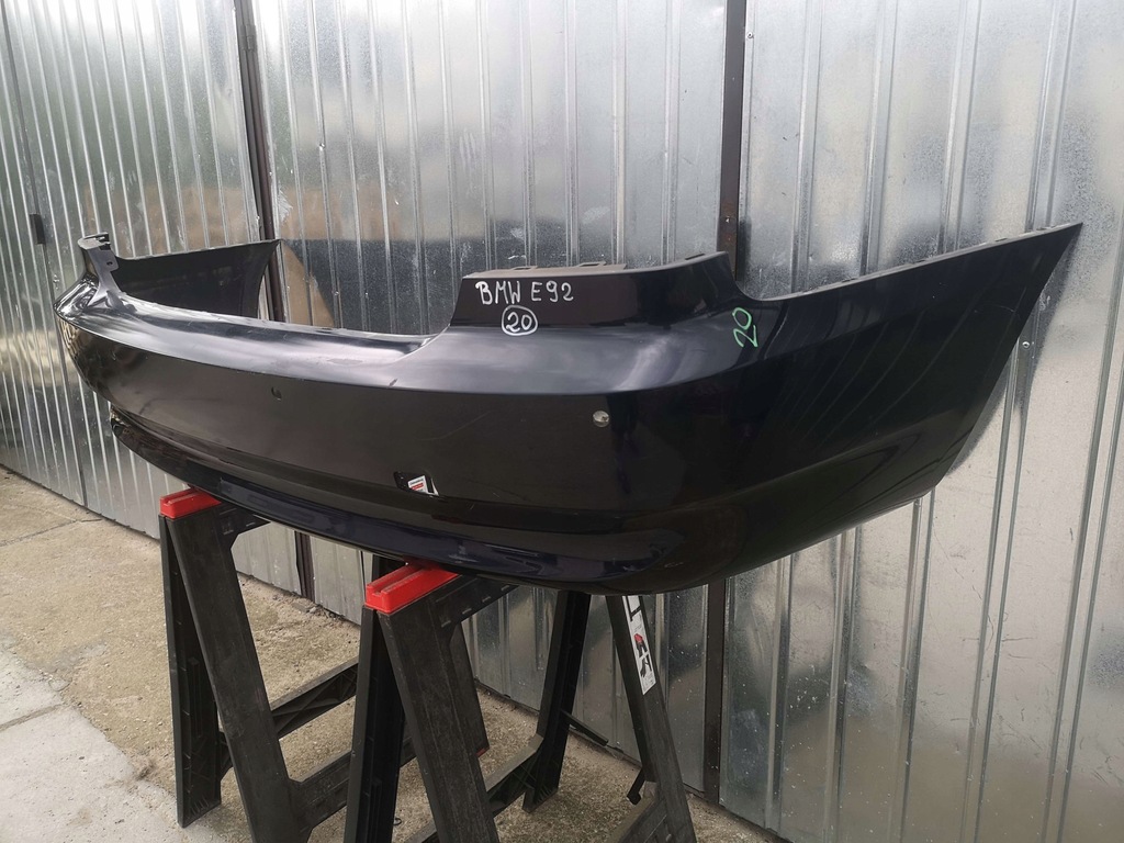 фото №9, Бампер задняя bmw 3 coupe e92 pdc monacoblau a35/5