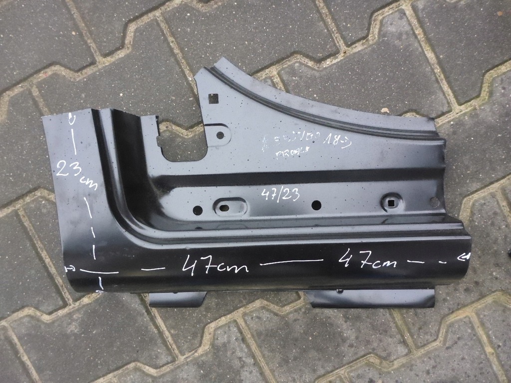 фото №5, Berlingo iv rifter proace opel combo e 18- поріг правий обшивка підніжка nowa