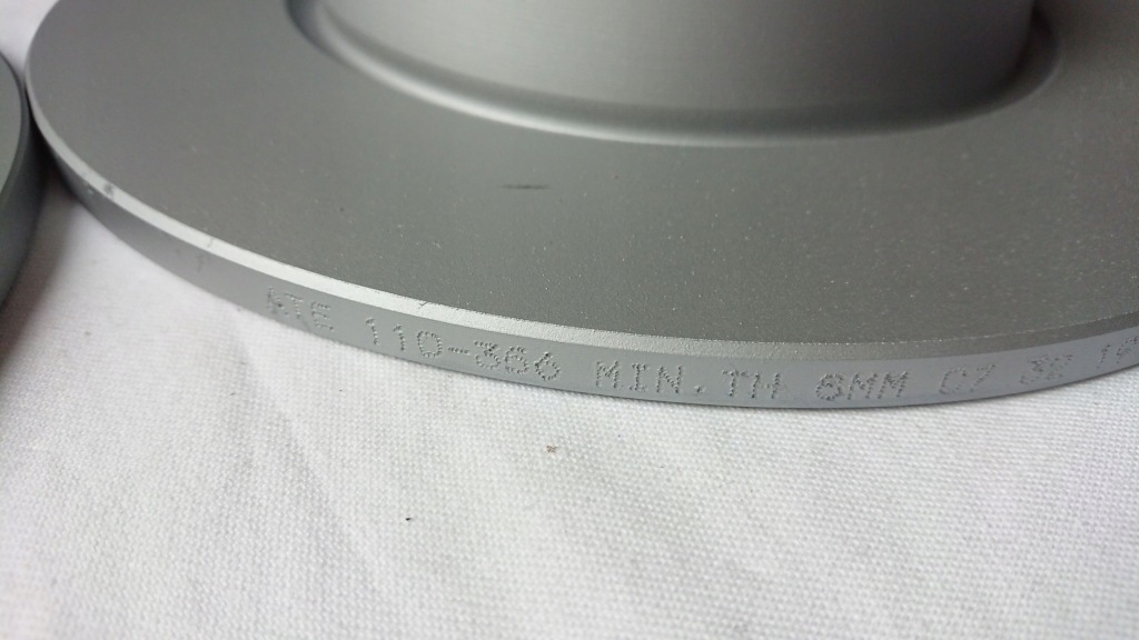 фото №7, Гальмівні диски + гальмівні колодки перед задня vw golf vi 1.6 2.0 tdi