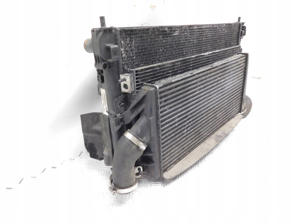 фото №8, Радиатор вентилятор комплект - jeep compass i lift 11-13 2.2 crd