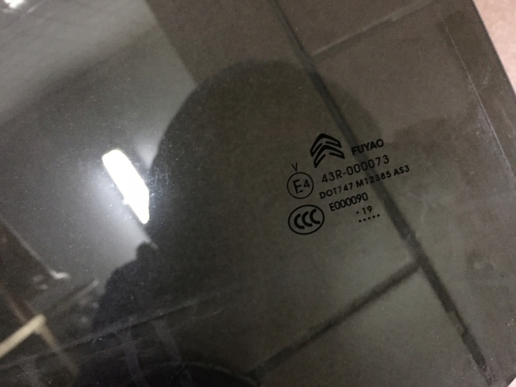 фото №2, Citroen c5 aircross скло двері правий задня 2019